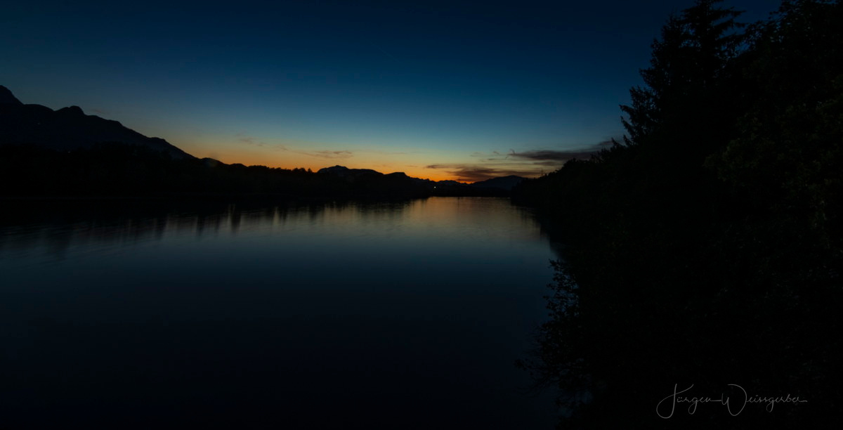Abend am Wasser